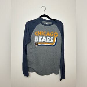 Fanatics Chicago Bears Long Sleeve Tee-Medium